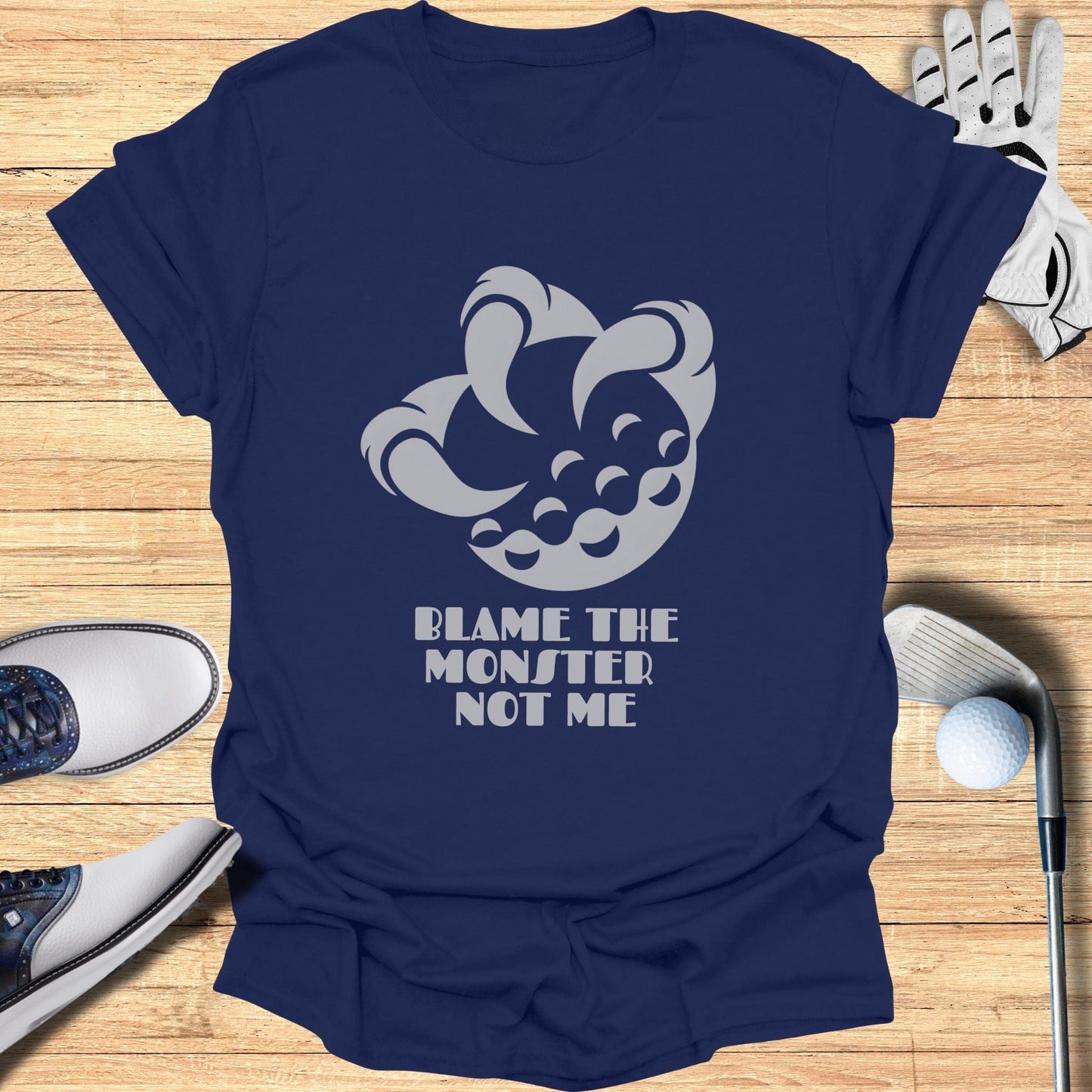 Blame the Monster Not Me Graphic T-Shirt product