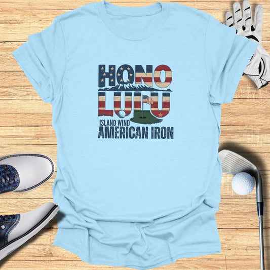Honolulu Golf T-Shirt - Funny Golf Tee by Swing Epic