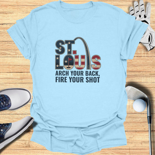 St. Louis Golf T-Shirt - Funny Golf Tee by Swing Epic