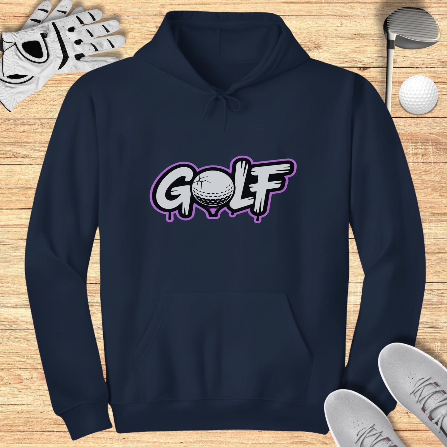 Stylish Navy Golf Hoodie for Sports Enthusiasts