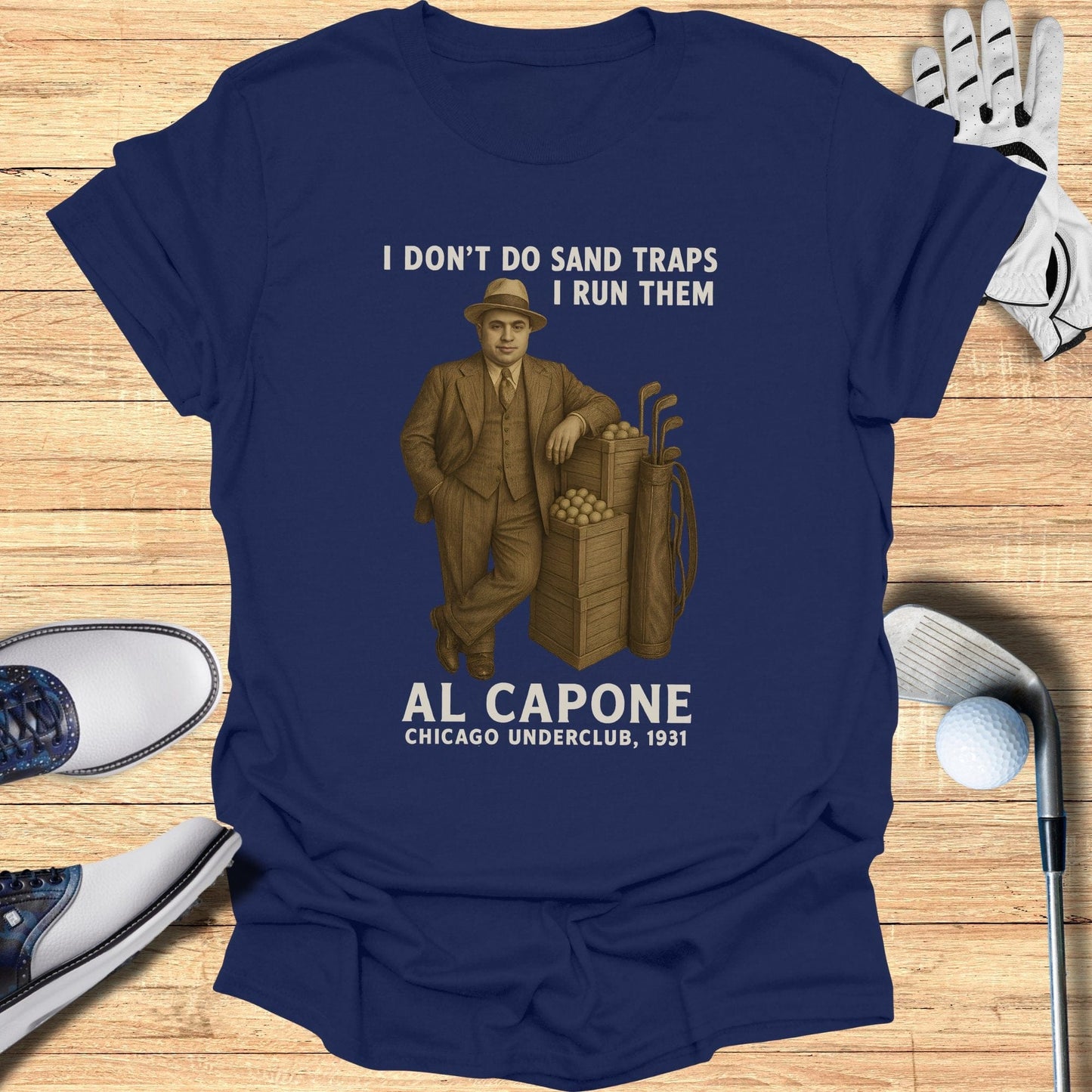 I Don't Do Sand Traps T-Shirt - Funny Golf Tee by Swing Epic