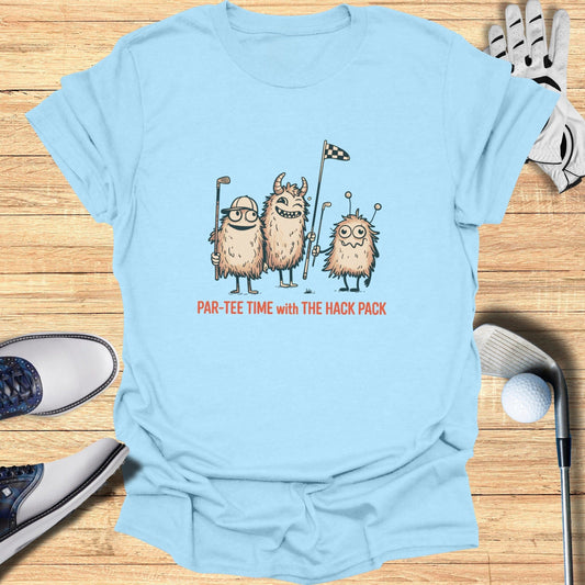 Par-Tee with the Hack Pack T-Shirt - Funny Golf Tee by Swing Epic