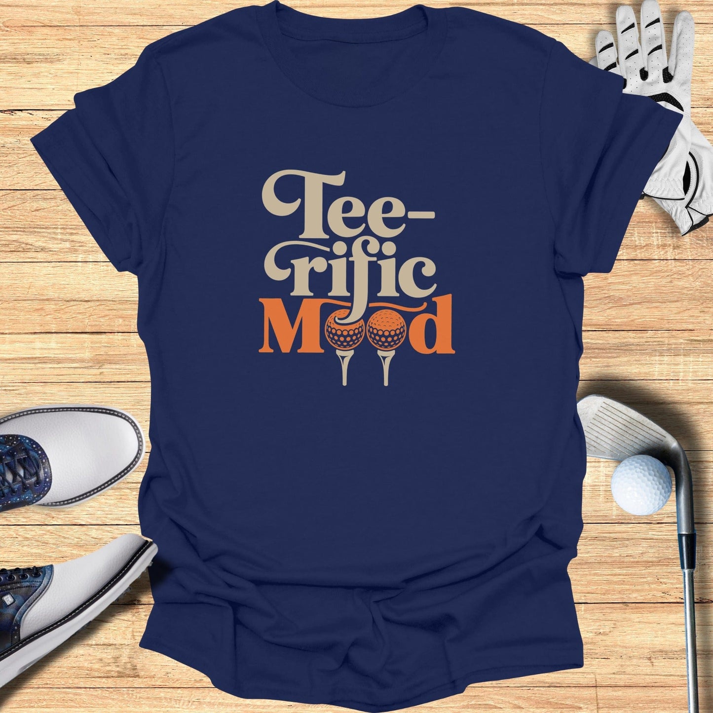 Tee-riffic Mood T-Shirt - Funny Golf Tee by Swing Epic