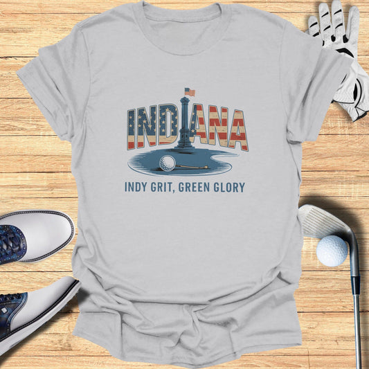 Indiana Golf T-Shirt - Funny Golf Tee by Swing Epic