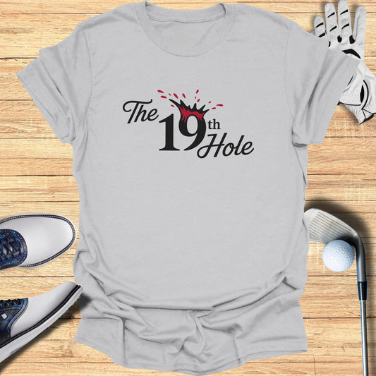 The 19th Hole T-Shirt - Funny Golf Tee by Swing Epic