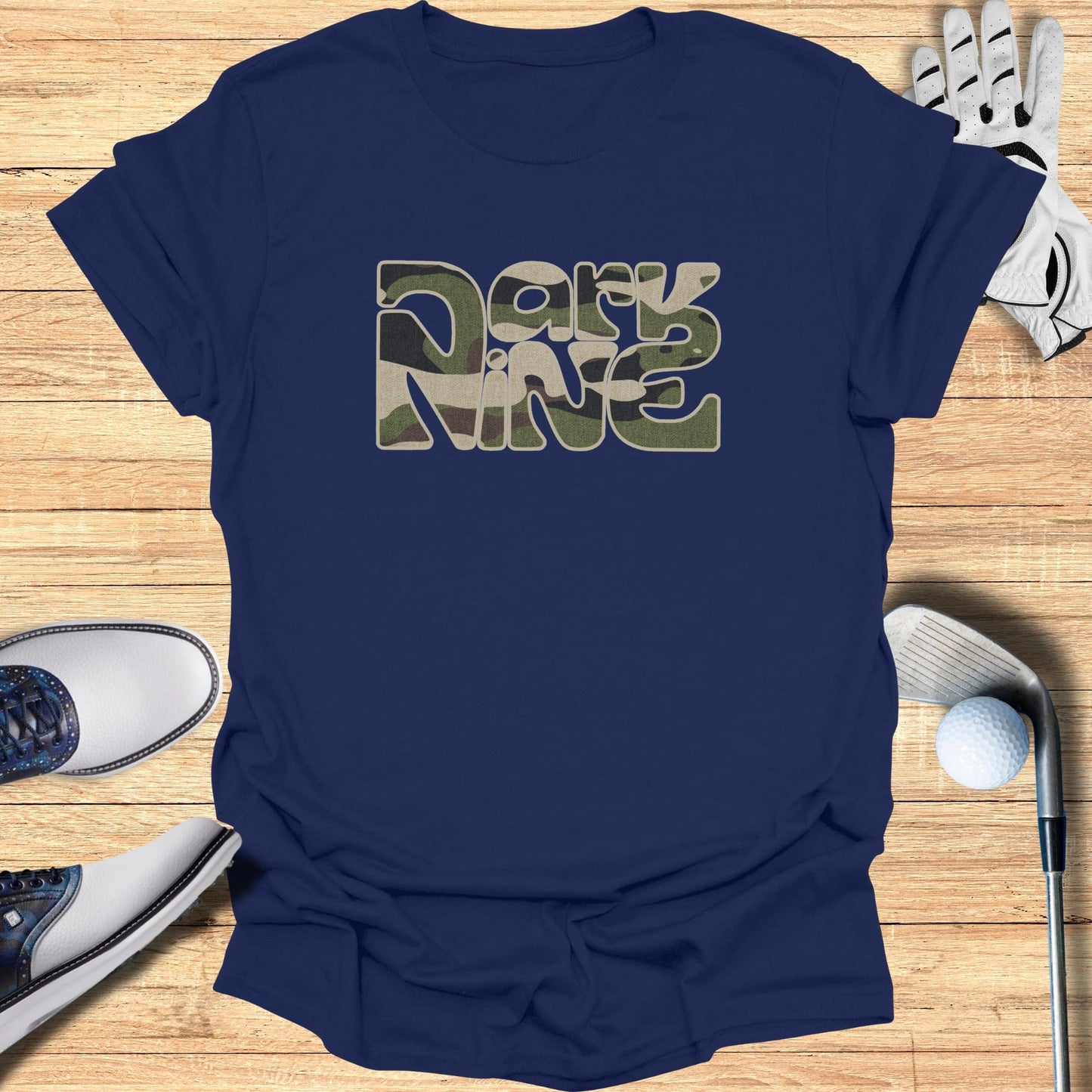 Dark Nine T-Shirt - Funny Golf Tee by Swing Epic