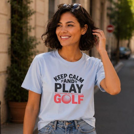 Keep Calm Play Golf T-Shirt