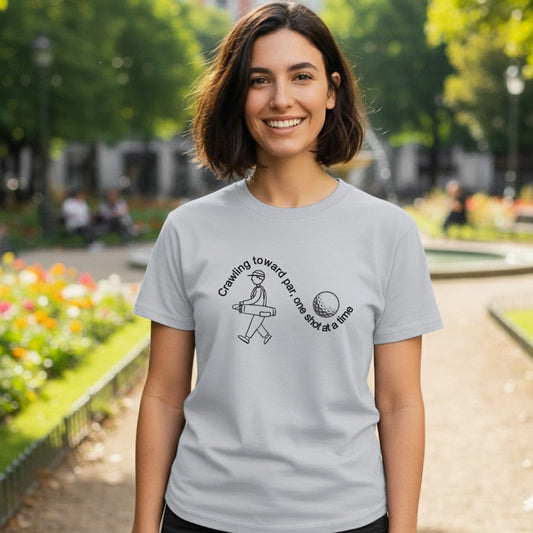 Crawling Toward Par T-Shirt