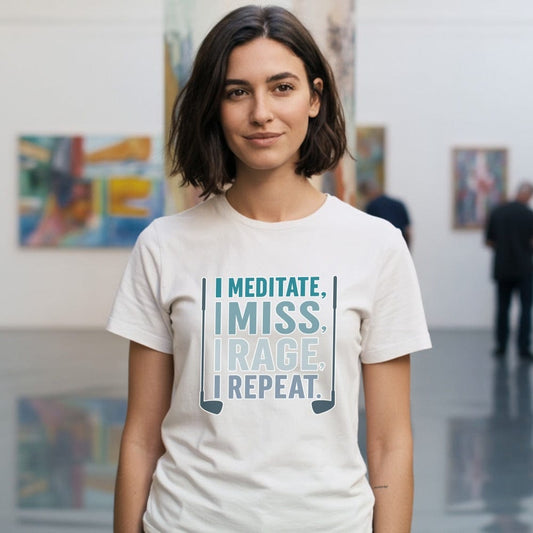 Meditate Miss Rage Repeat T-Shirt