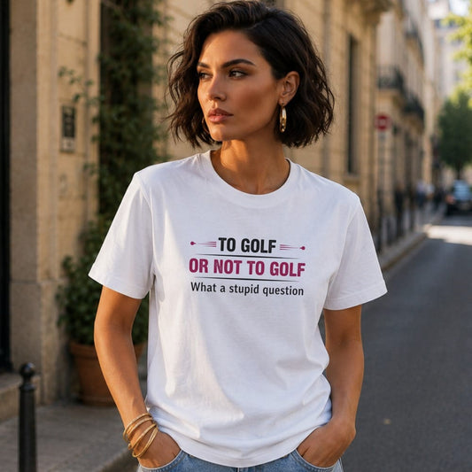 To Golf Or Not To Golf T-Shirt