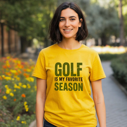Golf Is My Favorite Season T-Shirt - Funny Golf T-Shirt by SwingEpic