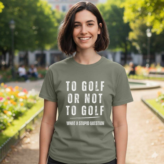To Golf Or Not To Golf T-Shirt