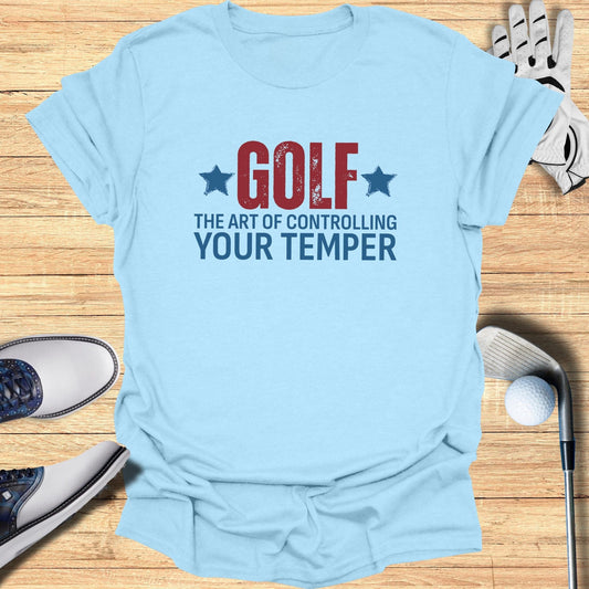 Golf The Art Of Controlling T-Shirt - Funny Golf Tee by Swing Epic