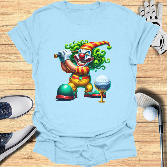 Golf Clown Graphic T-Shirt - Funny Golf Tee by Swing Epic
