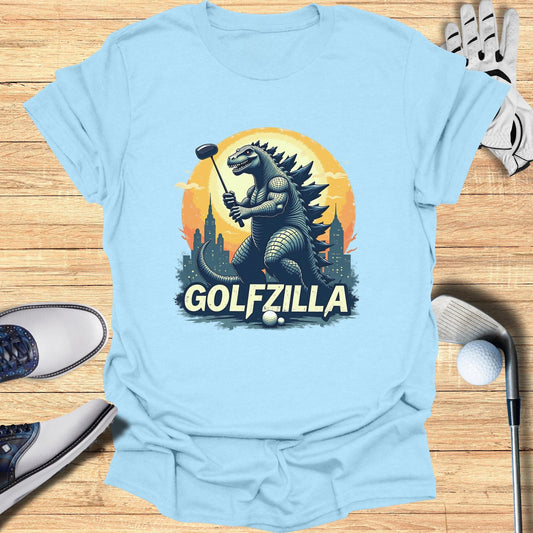 Golfzilla T-Shirt - Funny Golf Tee by Swing Epic