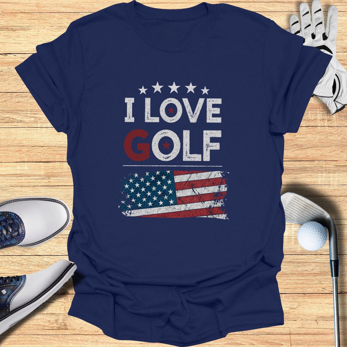 I Love Golf T-Shirt - Funny Golf Tee by Swing Epic