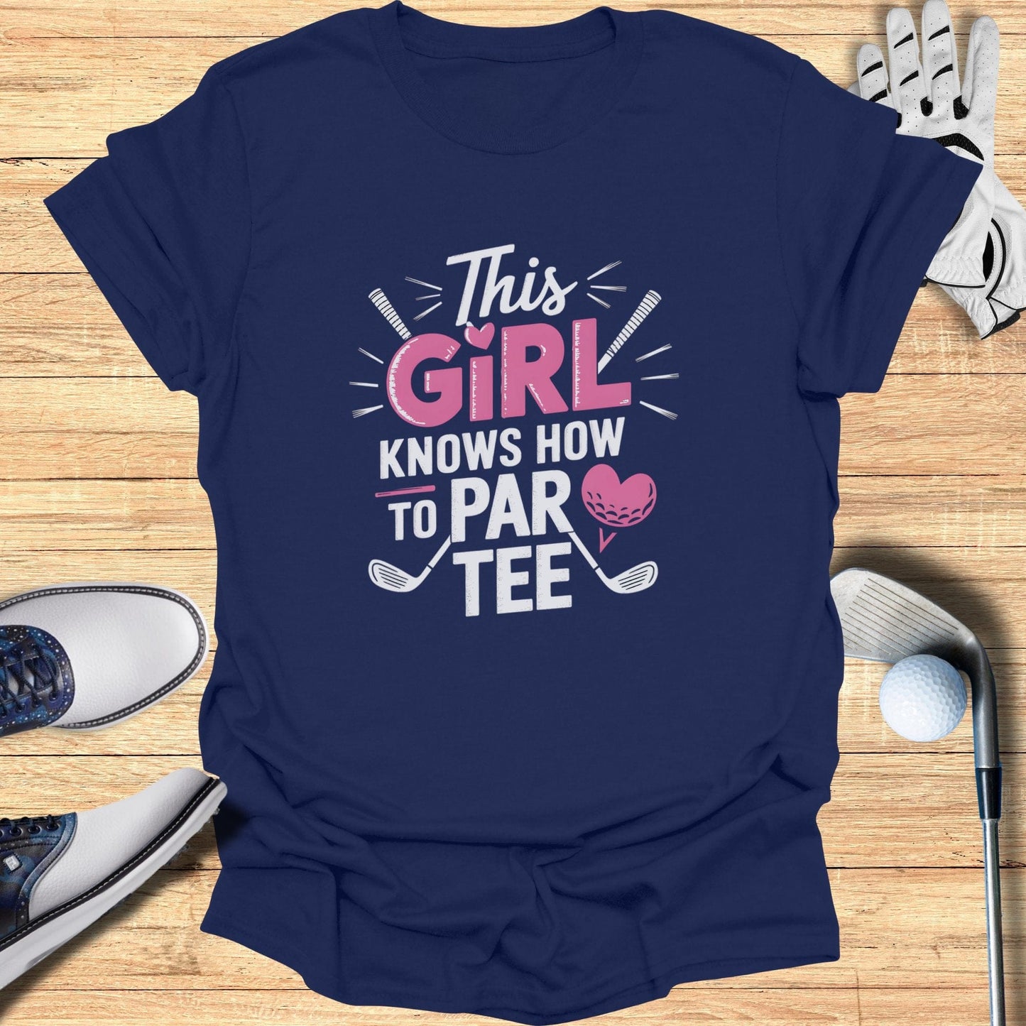 This Girl Knows T-Shirt - Funny Golf Tee by Swing Epic