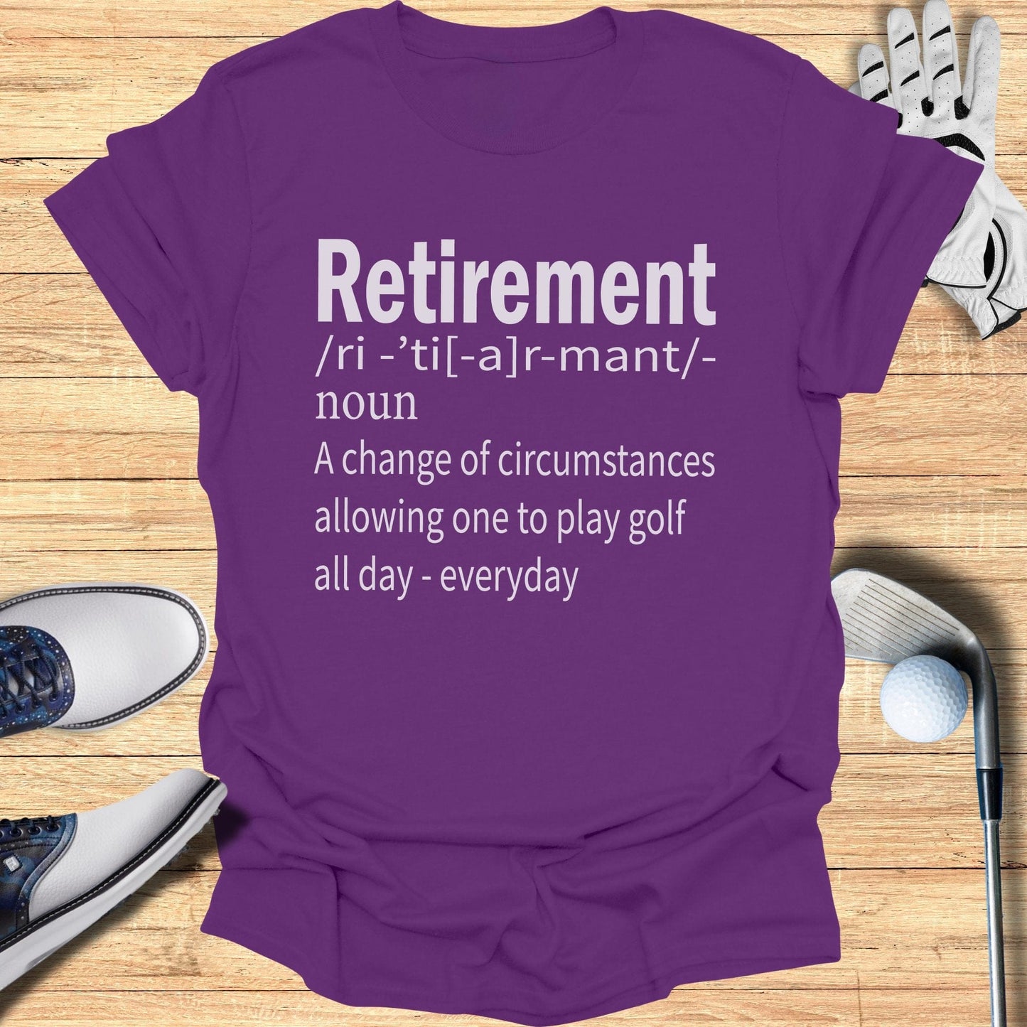 Retirement Humor Golf T-Shirt - Funny Golf Tee by Swing Epic