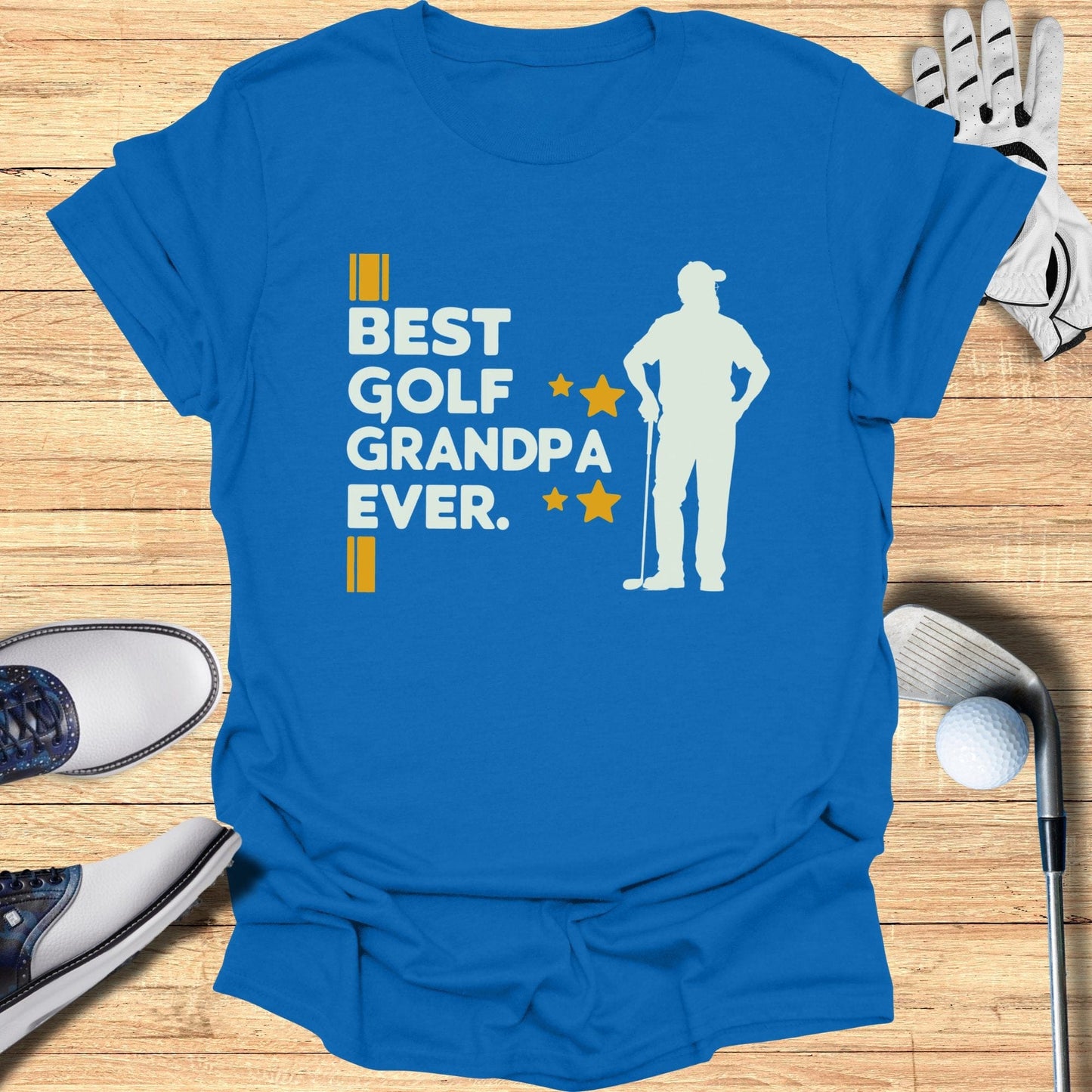 Best Golf Grandpa Ever T-Shirt - Funny Golf Tee by Swing Epic
