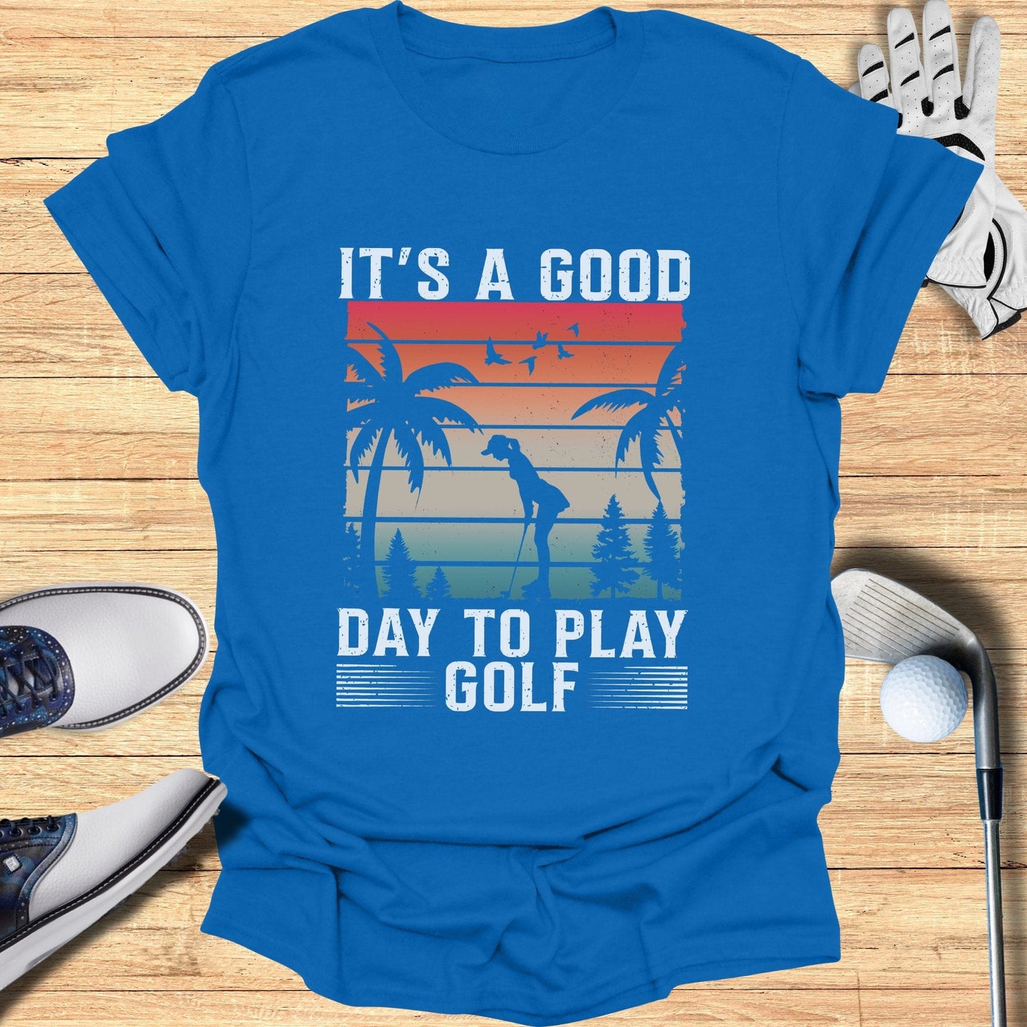 It's a Good Day to Play Golf T-Shirt - Funny Golf Tee by Swing Epic