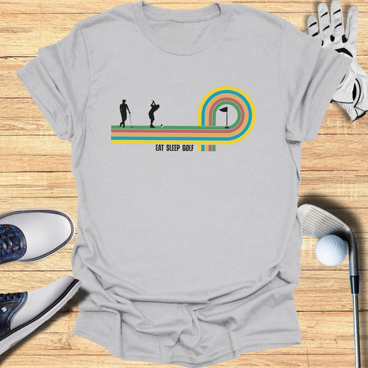 Retro Putt T-Shirt - Funny Golf T-Shirt by SwingEpic