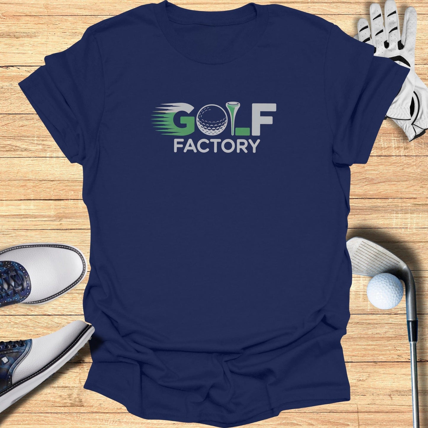 Golf Factory T-Shirt - Funny Golf Tee by Swing Epic