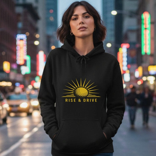 Rise and Drive Motivational Graphic Hoodie Product