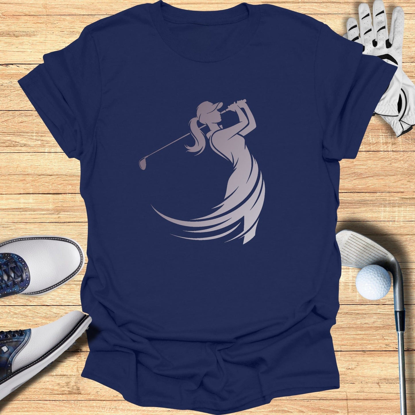 Swing Like a Woman T-Shirt - Funny Golf Tee by Swing Epic