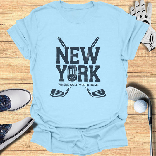 New York City T-Shirt - Funny Golf Tee by Swing Epic