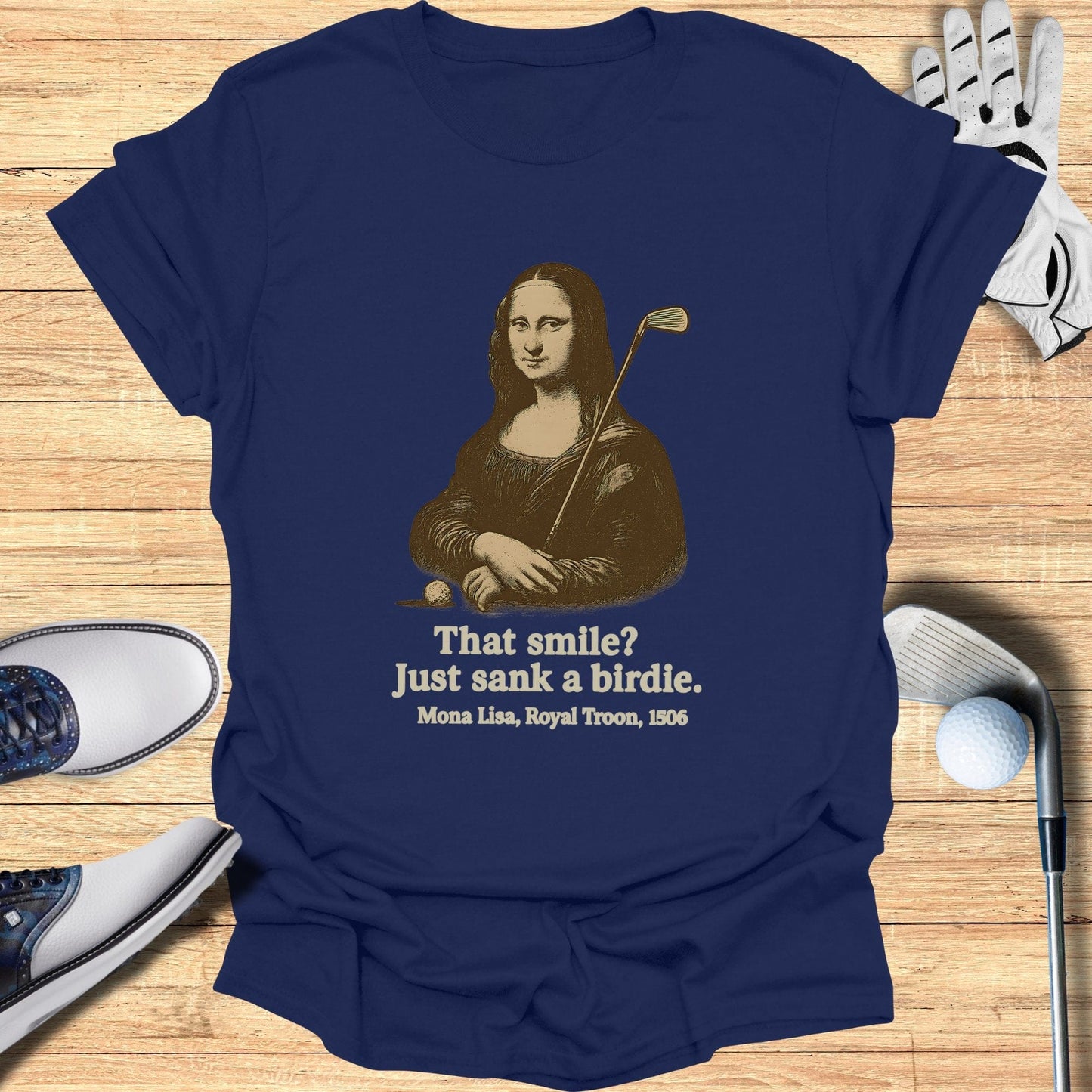 That Smile Just Sank A Birdie T-Shirt - Funny Golf Tee by Swing Epic