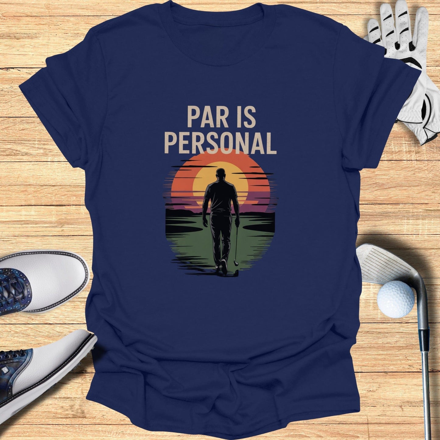 Par Is Personal T-Shirt - Funny Golf Tee by Swing Epic
