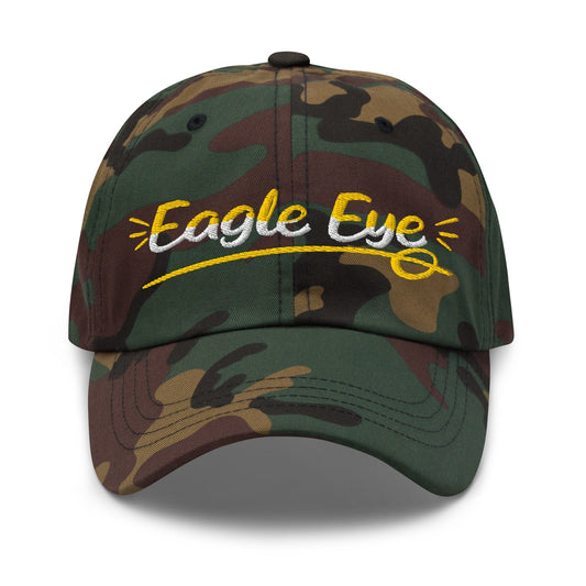 Eagle Eye Embroidered Golf Cap - Funny Golf Tee by Swing Epic