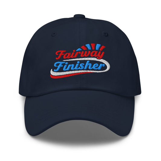 Fairway Finisher Embroidered Golf Cap - Funny Golf Tee by Swing Epic