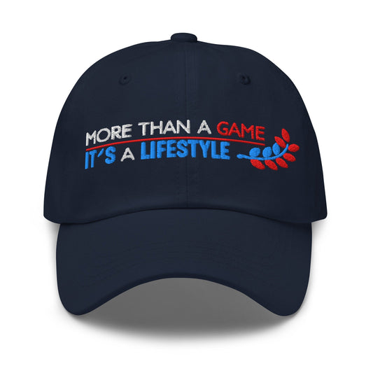 More Than a Game It's a Lifestyle Embroidered Golf Cap - Funny Golf Tee by Swing Epic