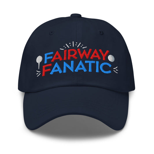 Fairway Fanatic Embroidered Golf Cap - Funny Golf Tee by Swing Epic