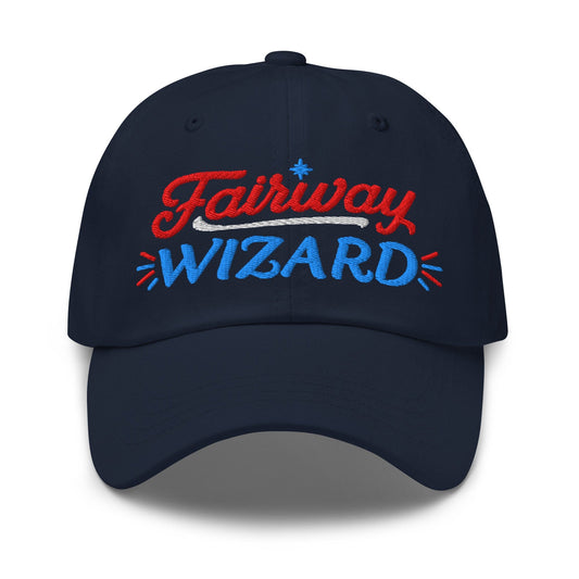 Fairway Wizard Embroidered Golf Cap - Funny Golf Tee by Swing Epic