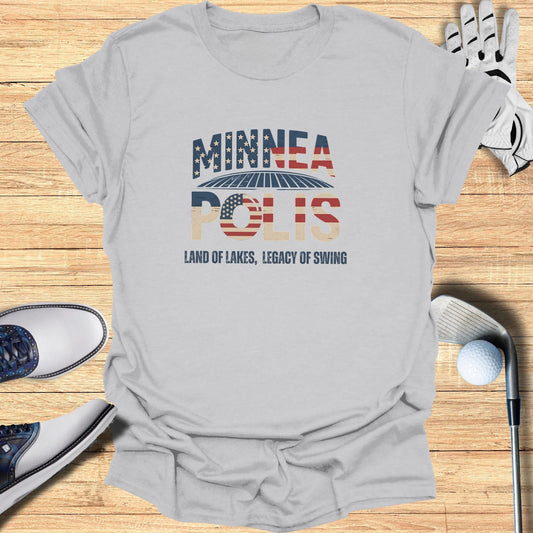 Minneapolis Golf T-Shirt - Funny Golf Tee by Swing Epic