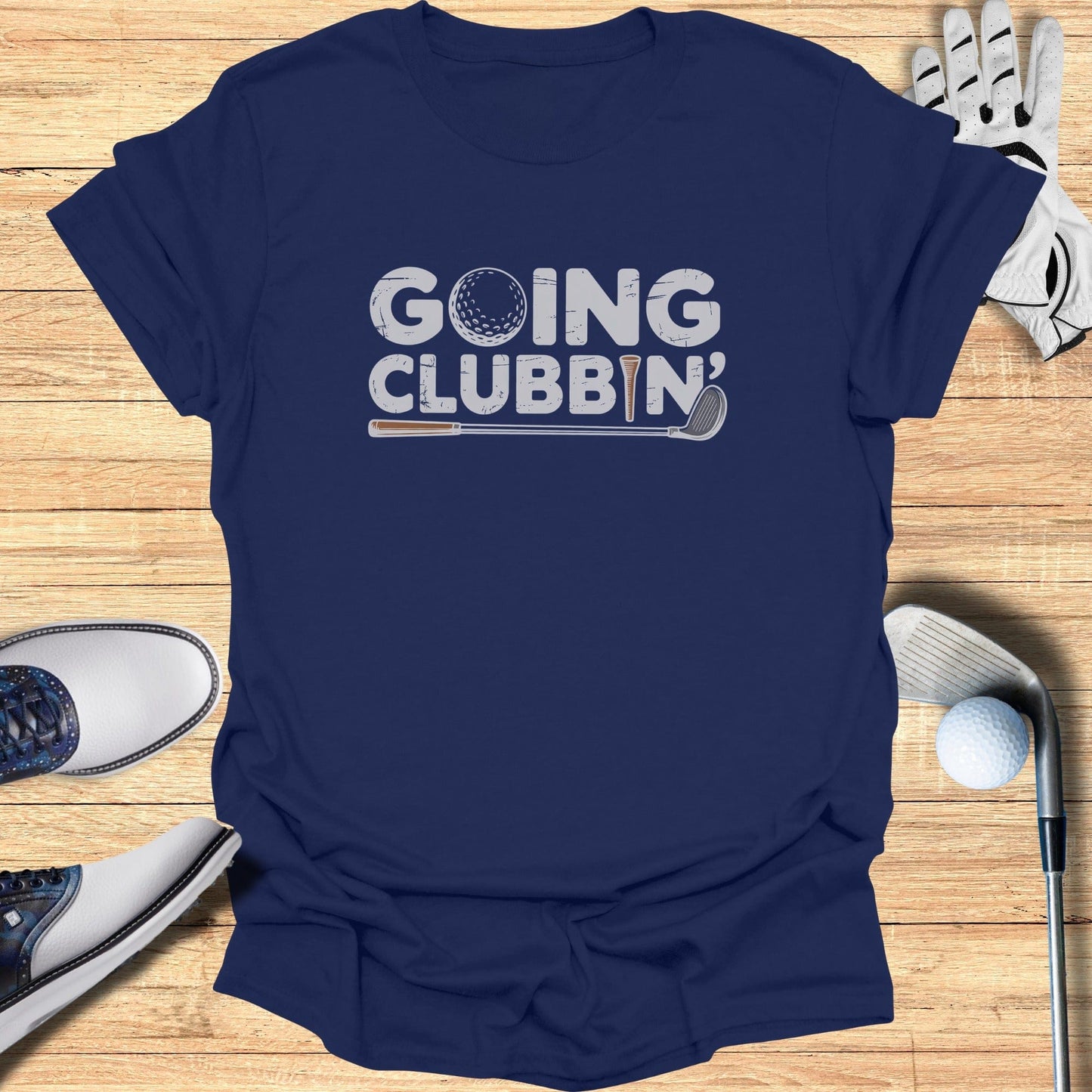 Going Clubbing T-Shirt - Funny Golf Tee by Swing Epic