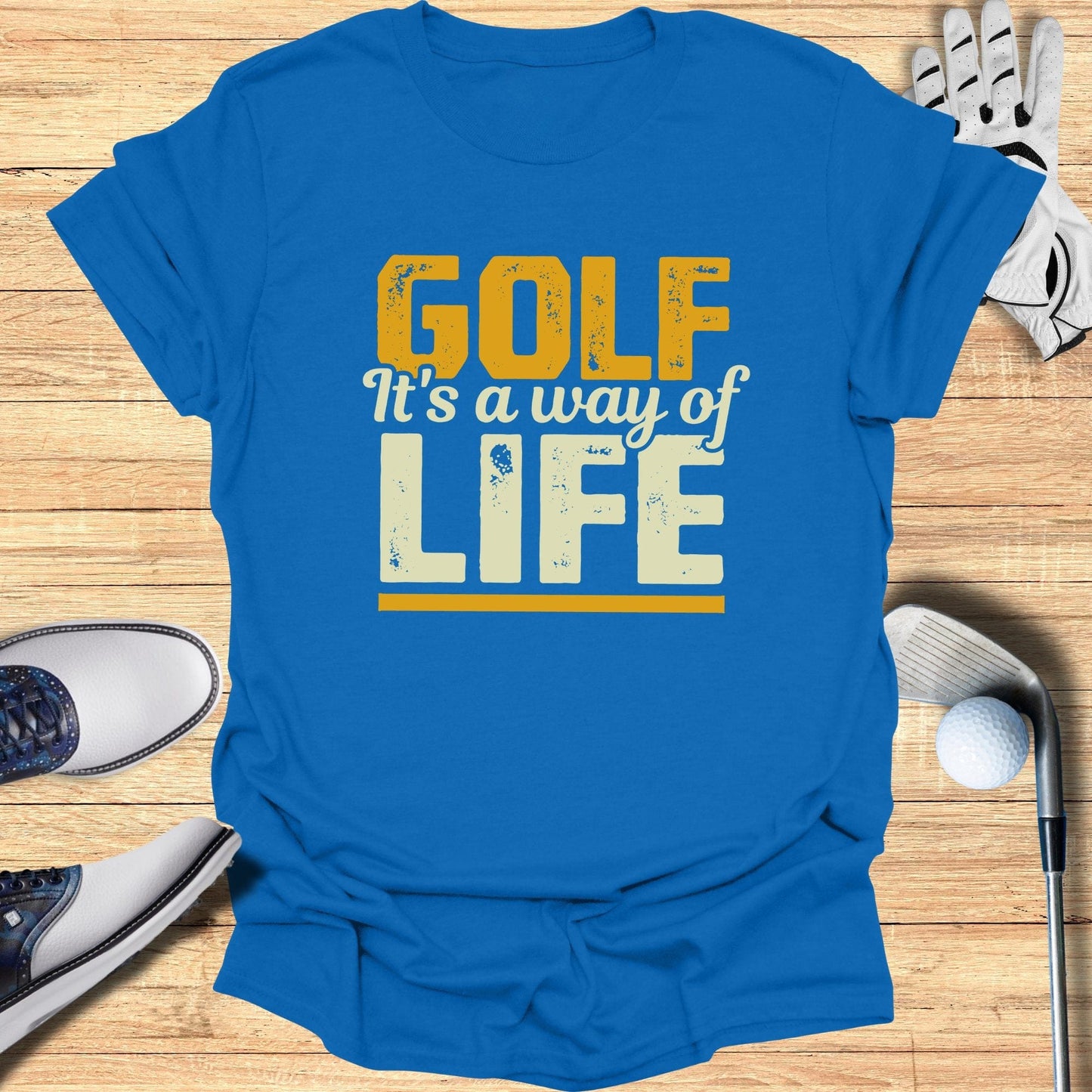 Golf It's a Way of Life T-Shirt - Funny Golf Tee by Swing Epic