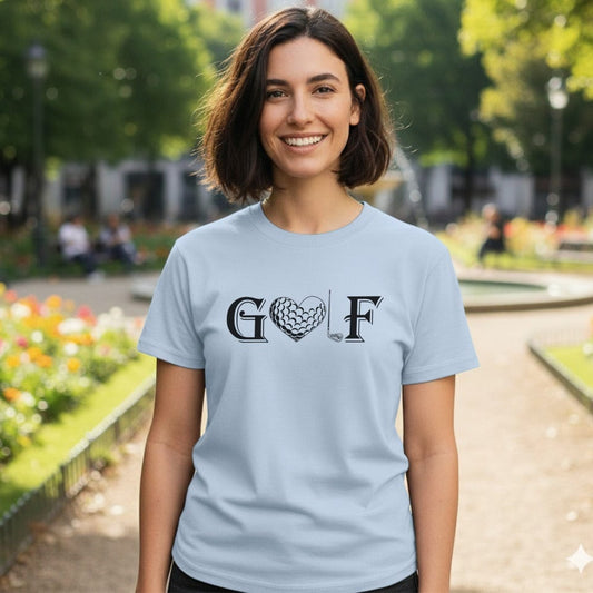 GOF Heart Design T-Shirt Perfect for Casual Wear