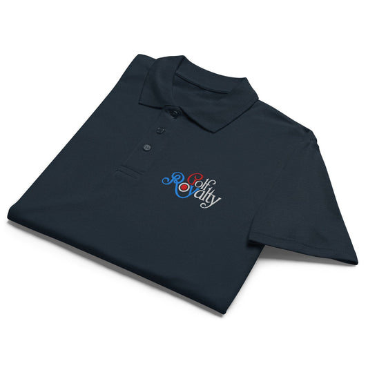 Golf Royalty Embroidered Golf Pique Polo Shirt