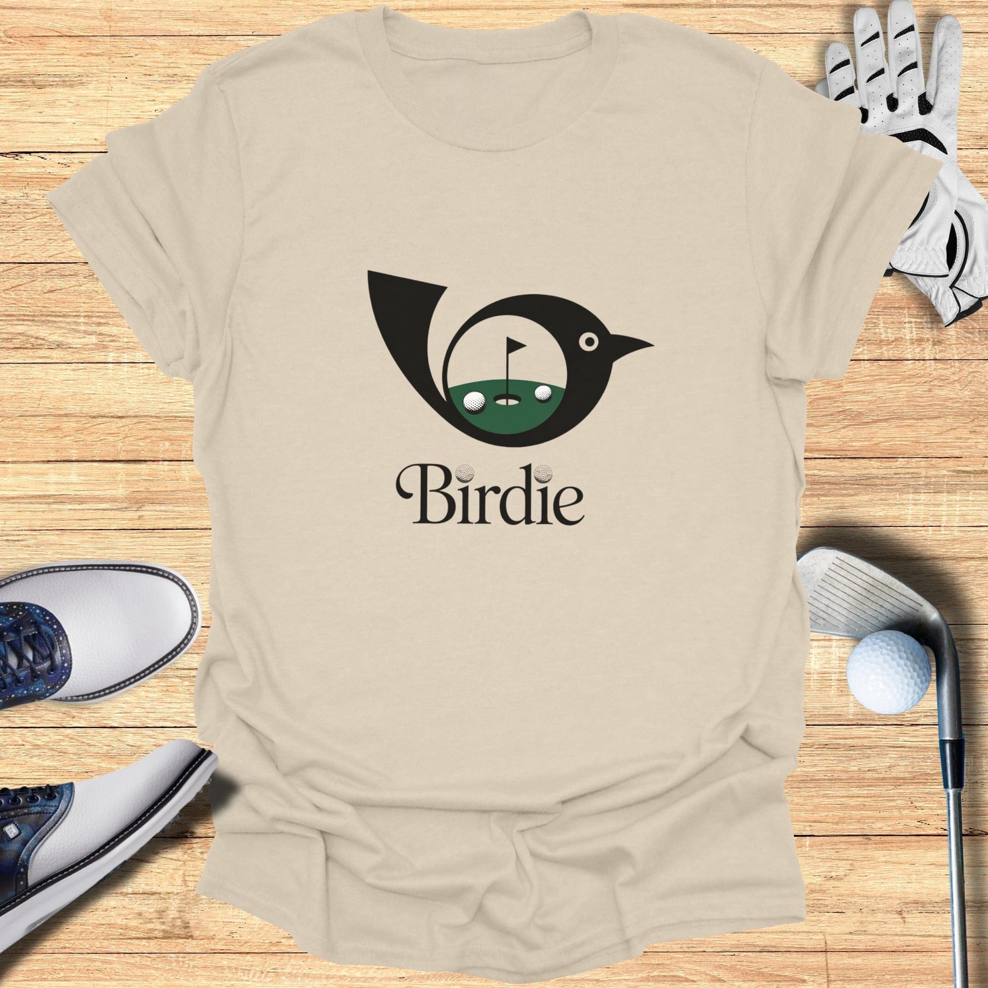Birdie Graphic Golf Themed Casual Wear Shirt Product