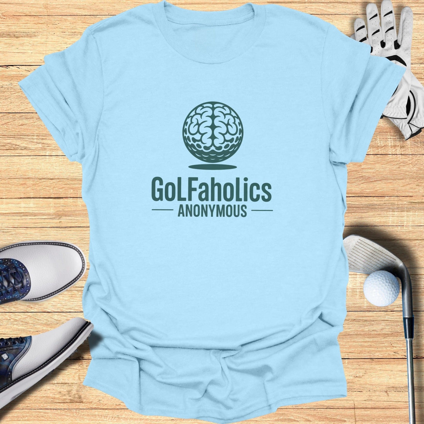 Golfaholics Anonymous T-Shirt - Funny Golf Tee by Swing Epic
