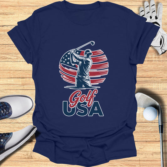 Golf USA T-Shirt - Funny Golf Tee by Swing Epic