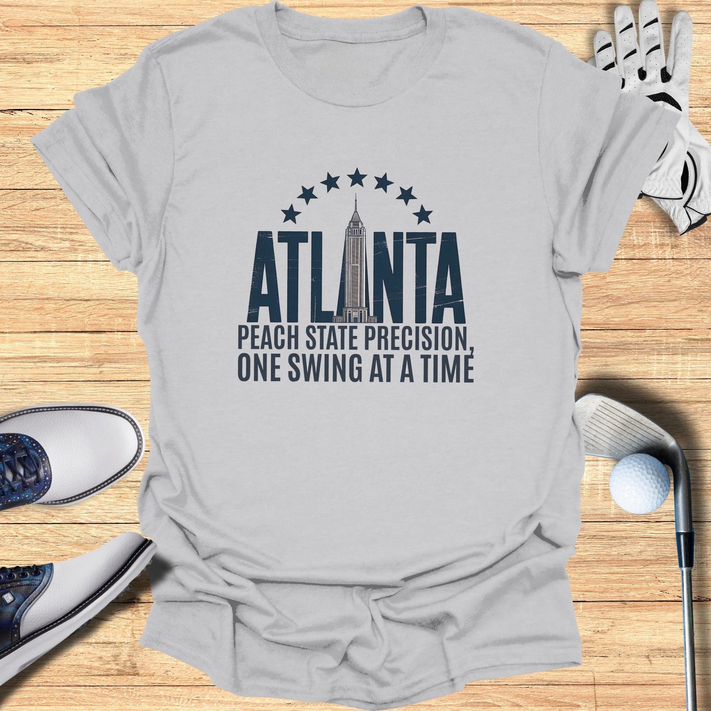 Atlanta Golf T-Shirt - Funny Golf Tee by Swing Epic