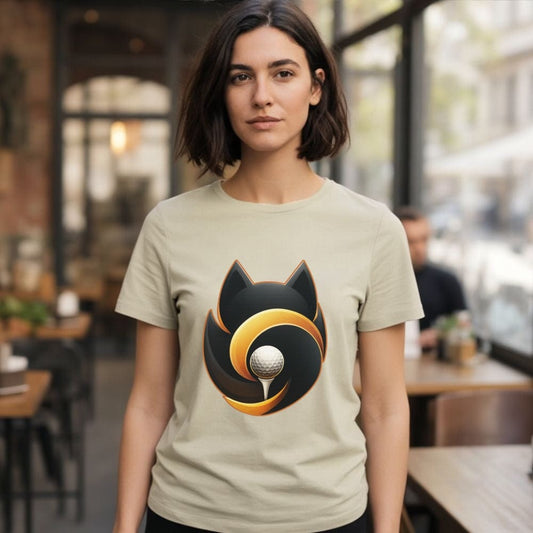 Golf Inspired Fox Graphic Tee for Stylish Outings