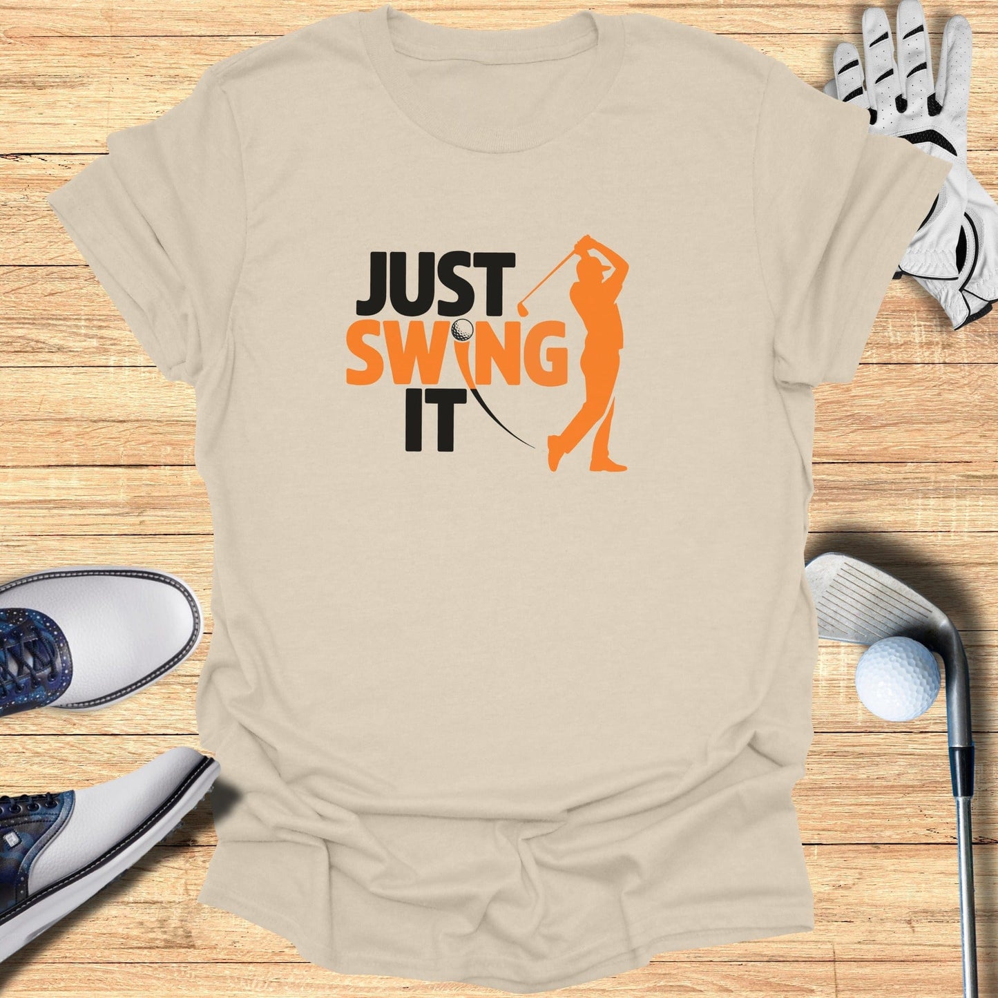 Just Swing It T-Shirt - Funny Golf Tee by Swing Epic