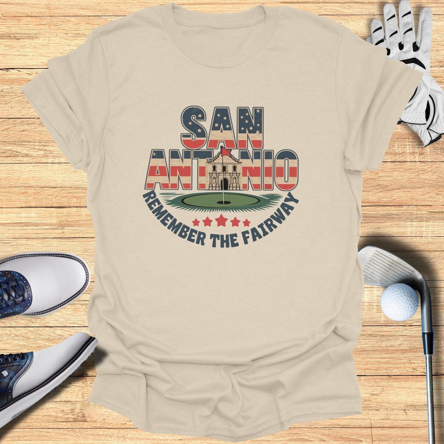 San Antonio Golf T-Shirt - Funny Golf Tee by Swing Epic