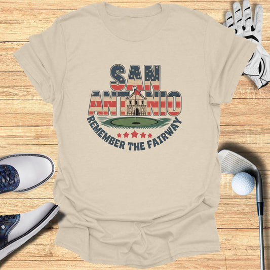 San Antonio Golf T-Shirt - Funny Golf Tee by Swing Epic