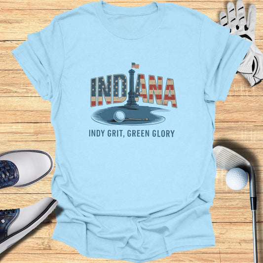 Indiana Golf T-Shirt - Funny Golf Tee by Swing Epic